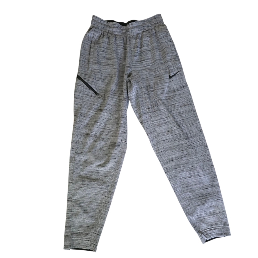 Nike Thermal Winterized Showtime Jogger Gray Black Mens S Pockets